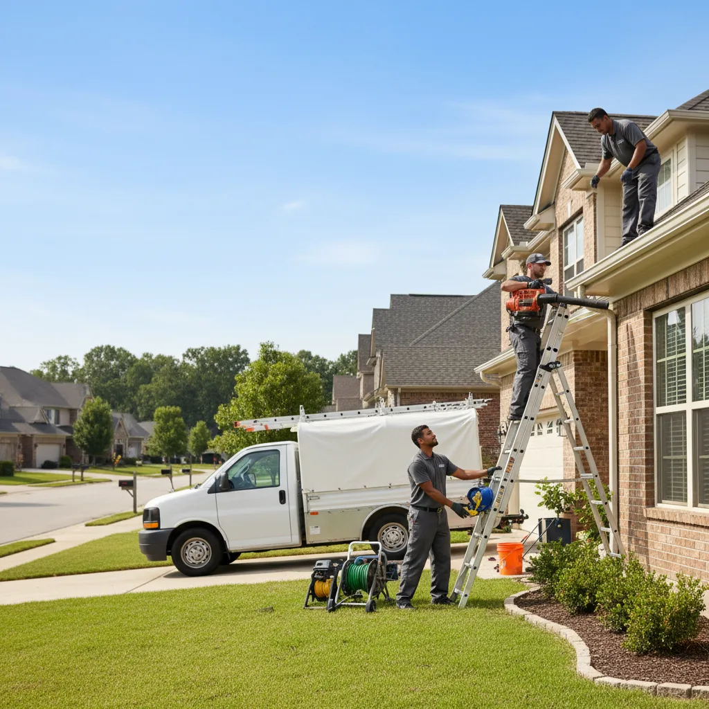 Home Gutter Service in Porum, OK near me